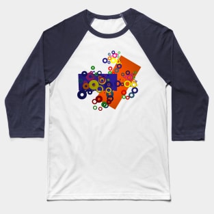 geometric and colorful Baseball T-Shirt